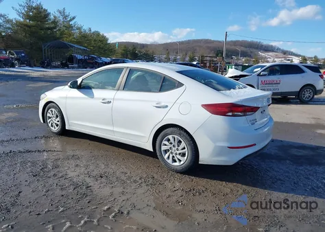 2018 Hyundai Elantra Se из США, поврежденный, VIN 5NPD74LF6JH278801